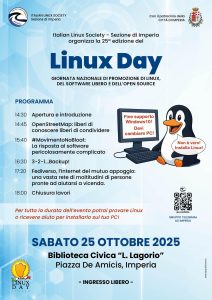 Locandina Linux Day